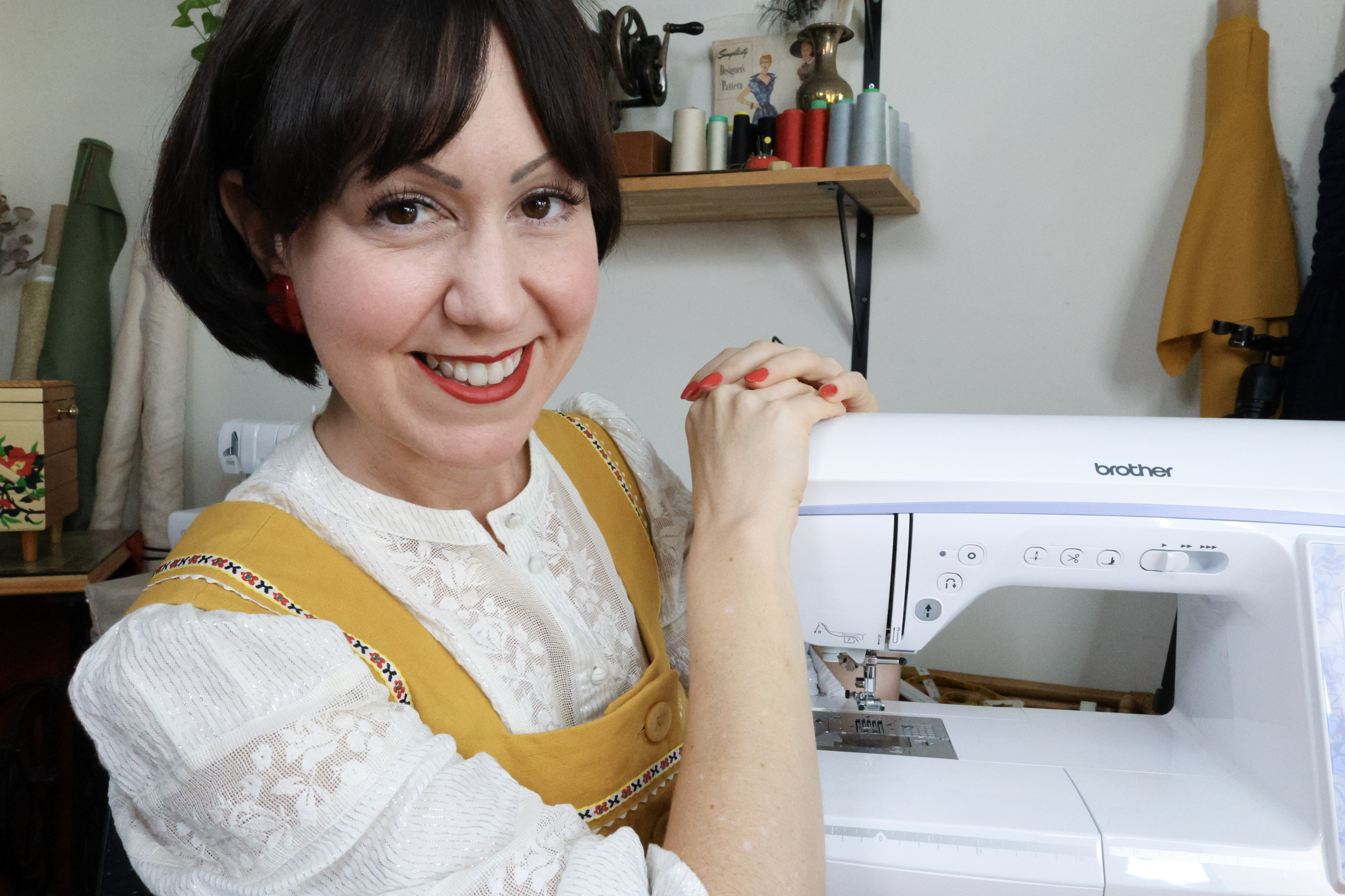 Evelyn Wood — founder of Vintage Sewing School